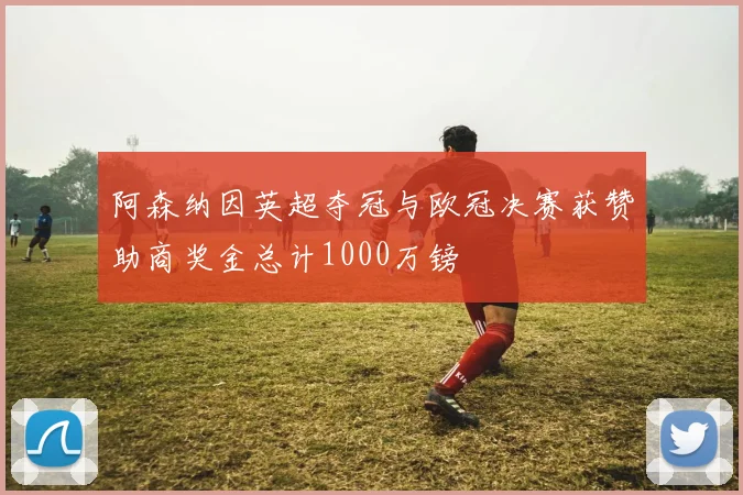 阿森纳因英超夺冠与欧冠决赛获赞助商奖金总计1000万镑
